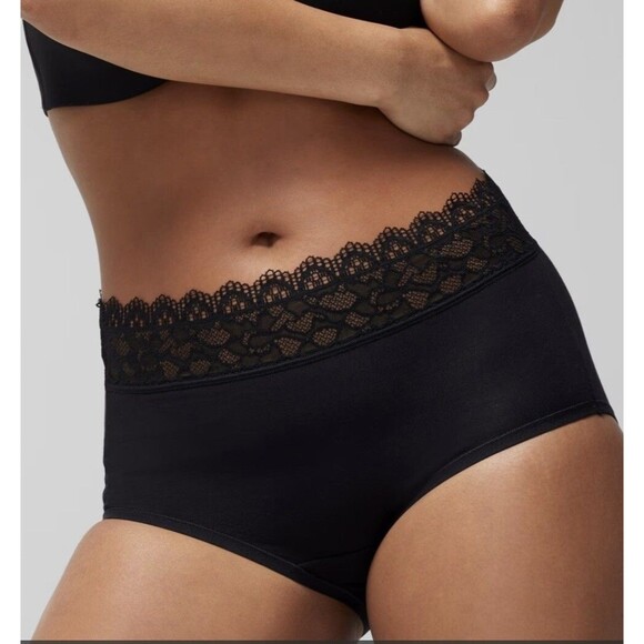 Soma Embraceable Enchanting Lace Brief Teal Size XXL Panties - Picture 4 of 10